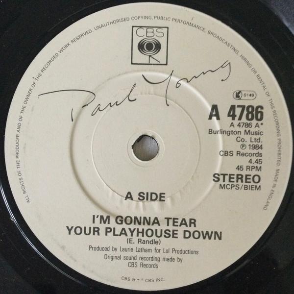 Paul Young - I'm Gonna Tear Your Playhouse Down