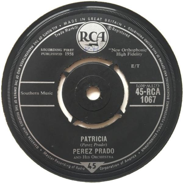 Perez Prado And His Orchestra - Patricia / Why Wait