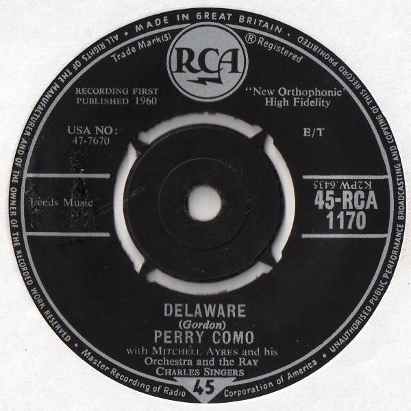 Perry Como - Delaware