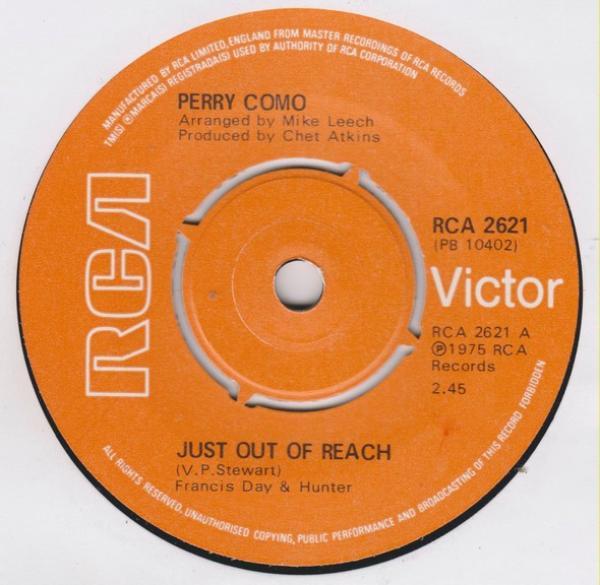 Perry Como - Just Out Of Reach