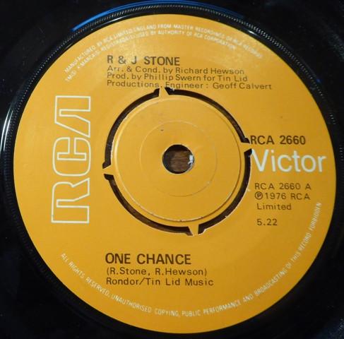 R & J Stone - One Chance