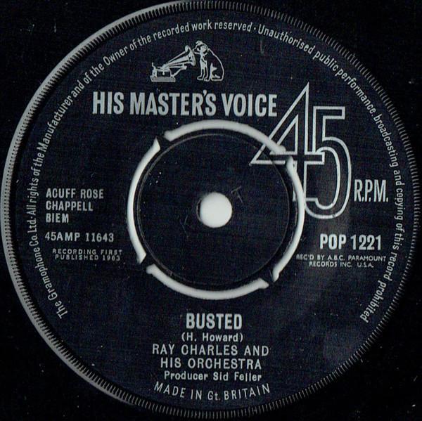 Ray Charles And His Orchestra, Ray Charles - Busted / Making Believe
