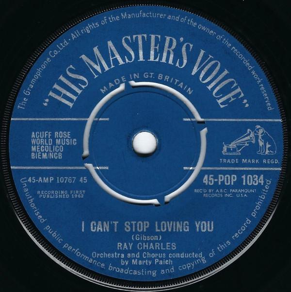 Ray Charles - I Can't Stop Loving You