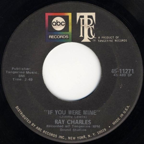 Ray Charles - If You Were Mine