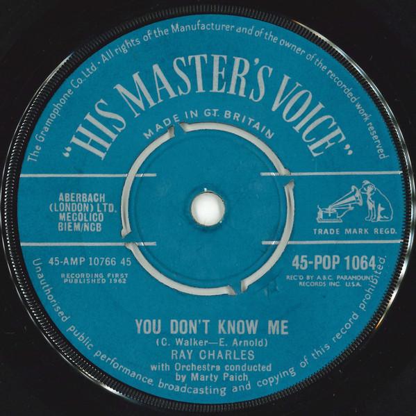 Ray Charles - You Don't Know Me