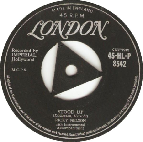 Ricky Nelson (2) - Stood Up / Waitin' In School