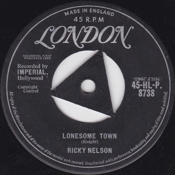 Ricky Nelson  - Lonesome Town