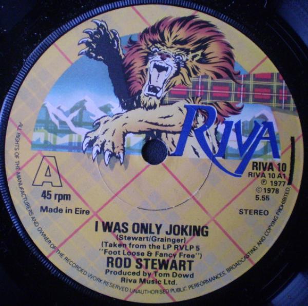 Rod Stewart - I Was Only Joking / Hot Legs