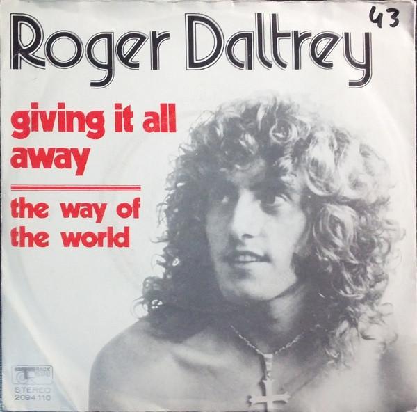 Roger Daltrey - Giving It All Away