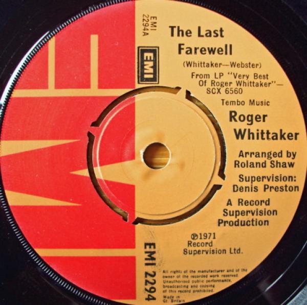 Roger Whittaker - The Last Farewell