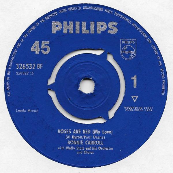 Ronnie Carroll - Roses Are Red (My Love)