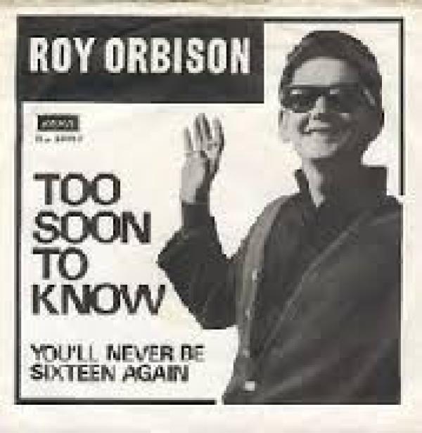 Roy Orbison - Too Soon To Know