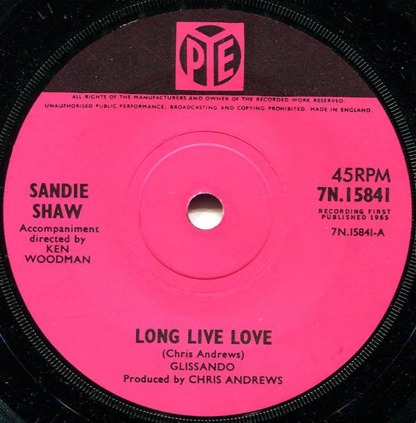 Sandie Shaw - Long Live Love