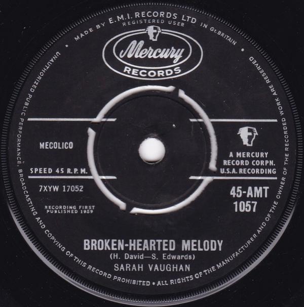 Sarah Vaughan - Broken-Hearted Melody