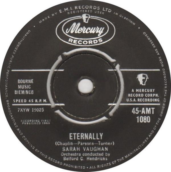 Sarah Vaughan - Eternally / You're My Baby