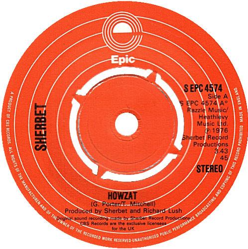 Sherbet - Howzat