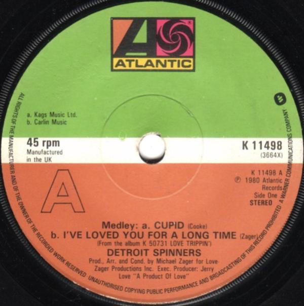 Spinners - Medley: Cupid / I've Loved You For A Long Time