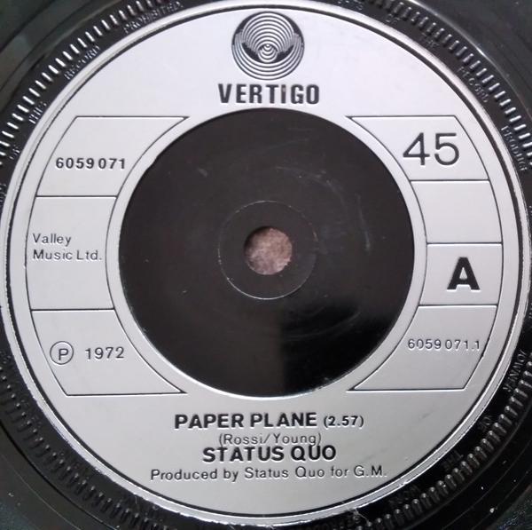 Status Quo - Paper Plane