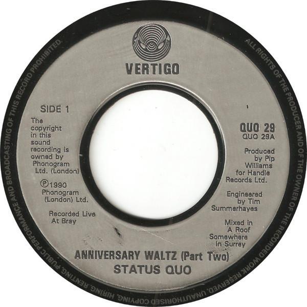 Status Quo - The Anniversary Waltz - Part Two