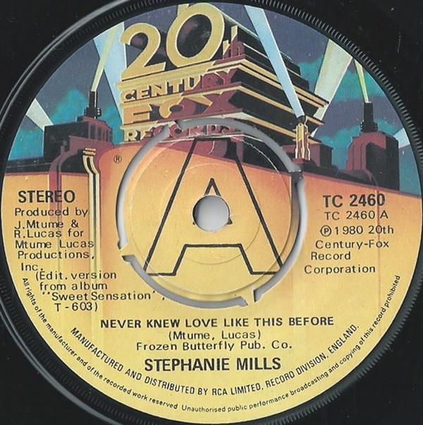 Stephanie Mills - Never Knew Love Like This Before