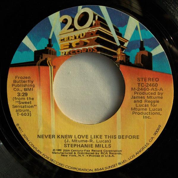 Stephanie Mills - Never Knew Love Like This Before