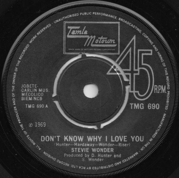 Stevie Wonder - Don't Know Why I Love You