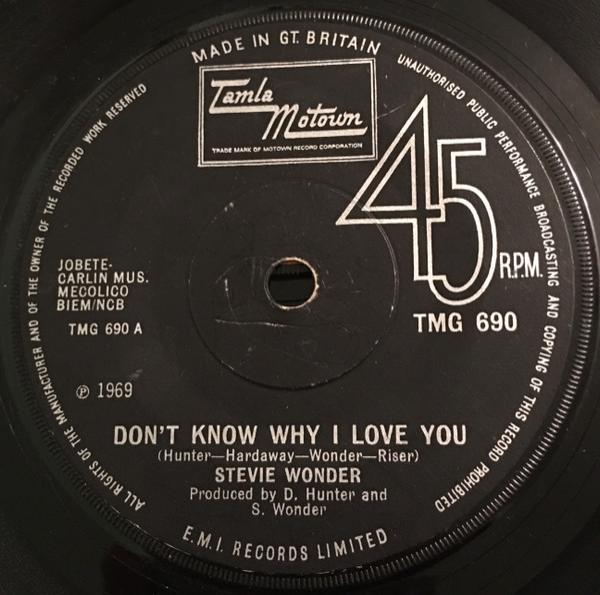 Stevie Wonder - Don't Know Why I Love You