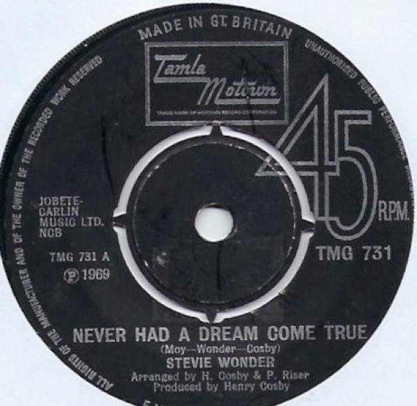 Stevie Wonder - Never Had A Dream Come True