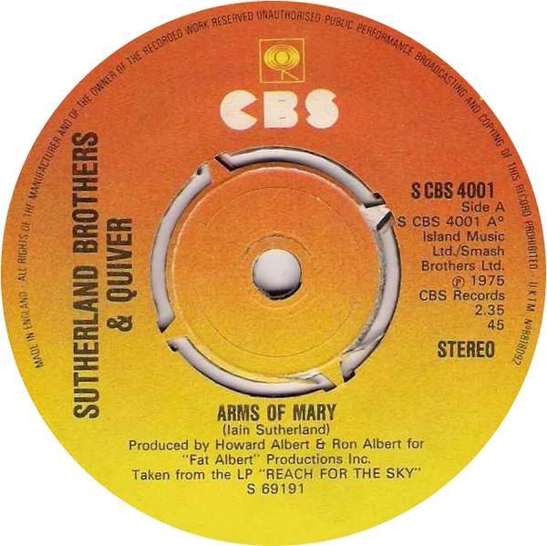 Sutherland Brothers, Quiver - Arms Of Mary
