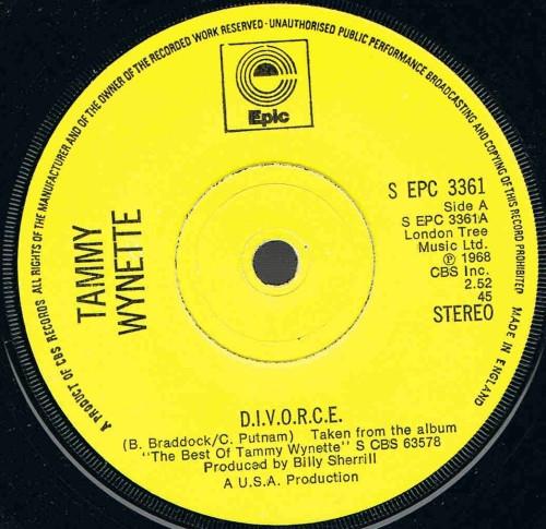 Tammy Wynette - D.I.V.O.R.C.E.