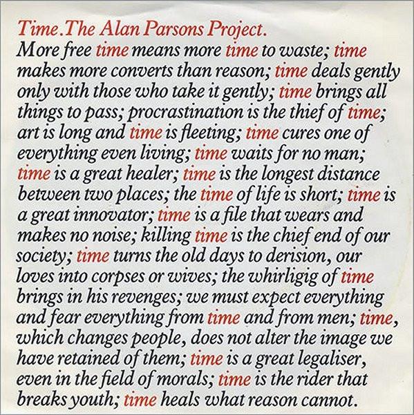 The Alan Parsons Project - Time