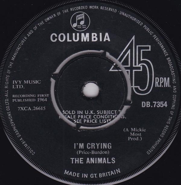 The Animals - I'm Crying