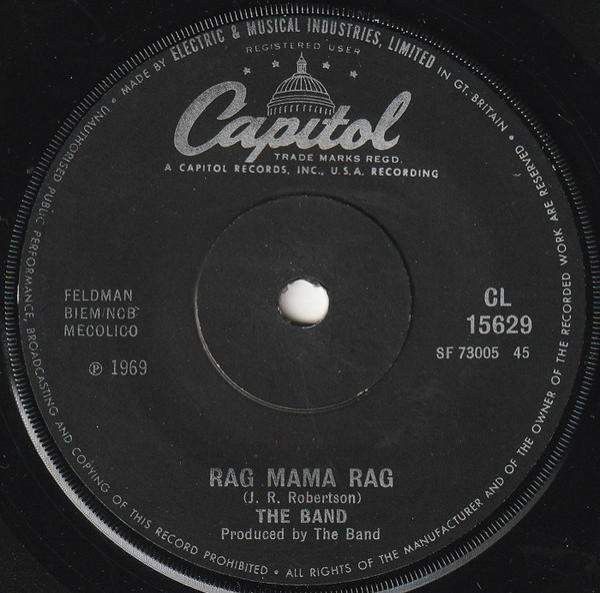 The Band - Rag Mama Rag