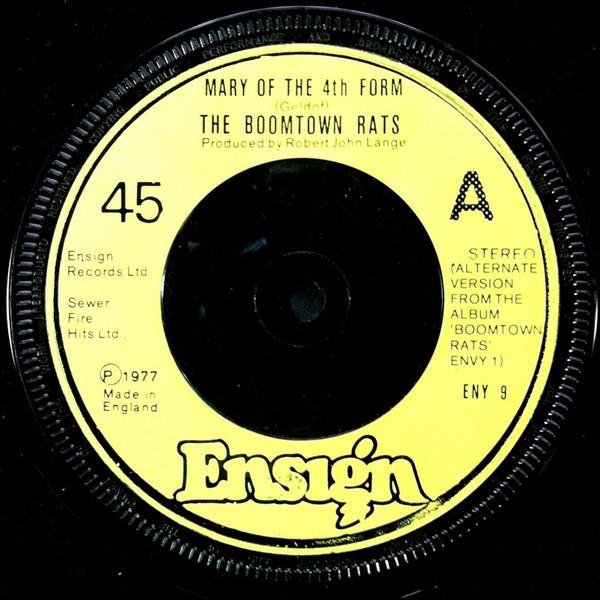 The Boomtown Rats - Mary Of The 4th Form (Alternate Version)