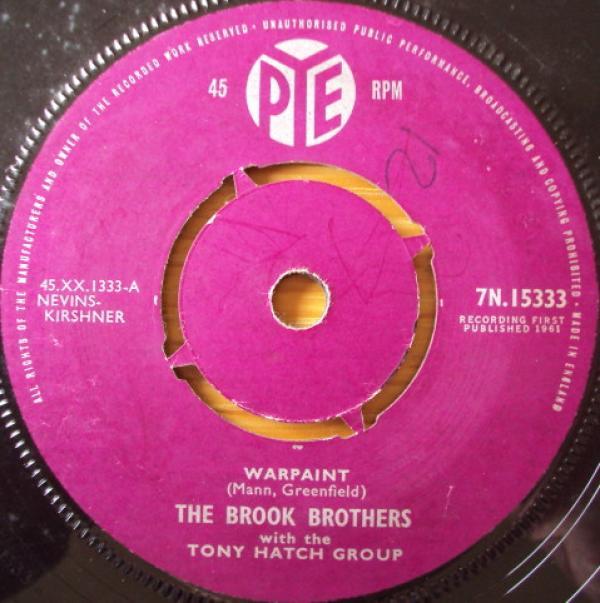 The Brook Brothers, The Tony Hatch Group - Warpaint