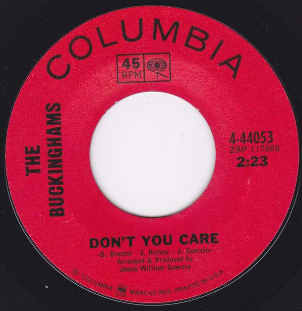 The Buckinghams - Don't You Care / Why Don't You Love Me