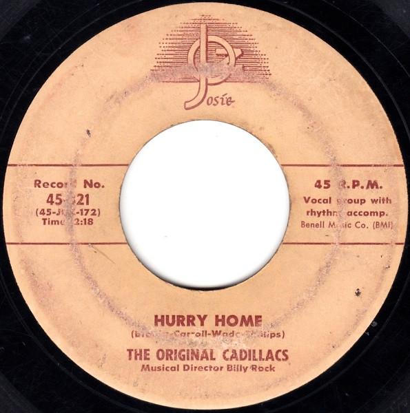 The Cadillacs - Hurry Home / Lucy