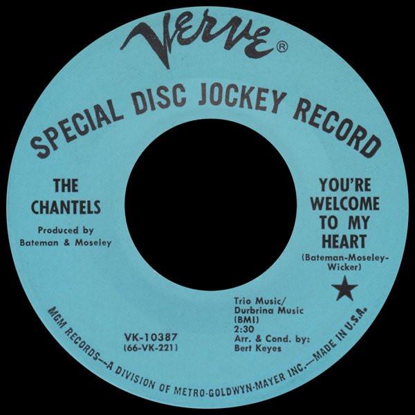 The Chantels - You're Welcome To My Heart