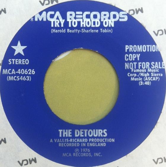 The Detours  - Try To Hold On