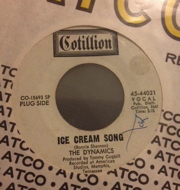 The Dynamics - Ice Cream Song / The Love That I Need