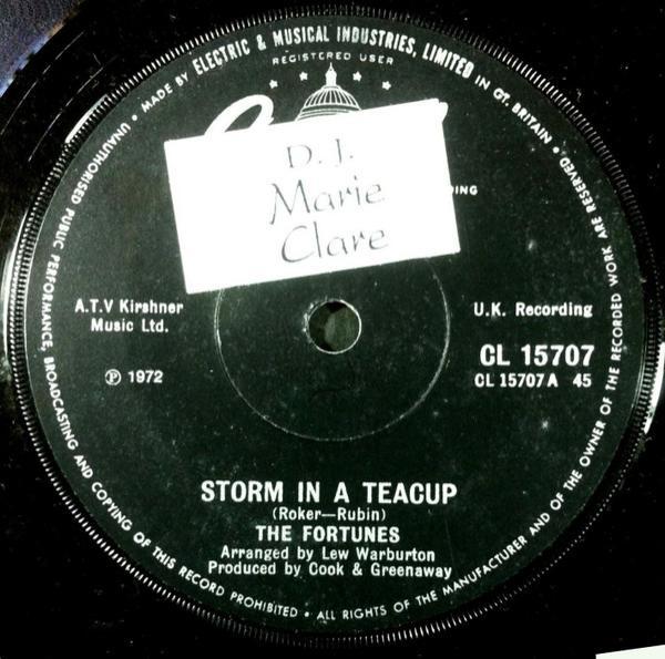 The Fortunes - Storm In A Teacup