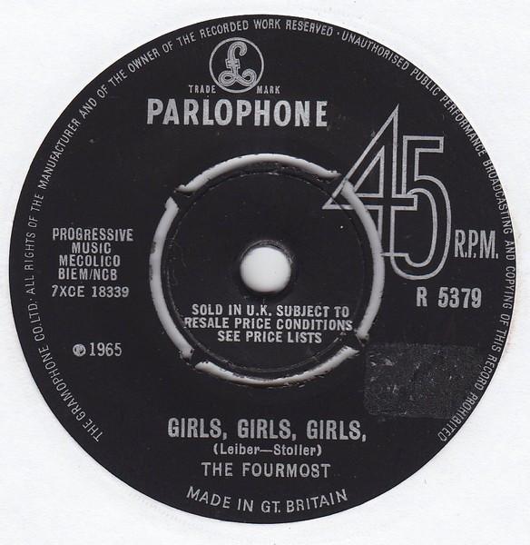 The Fourmost - Girls, Girls, Girls