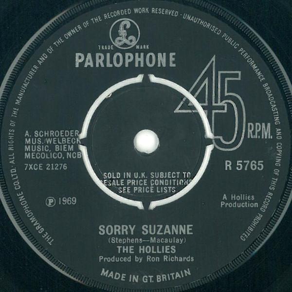 The Hollies - Sorry Suzanne