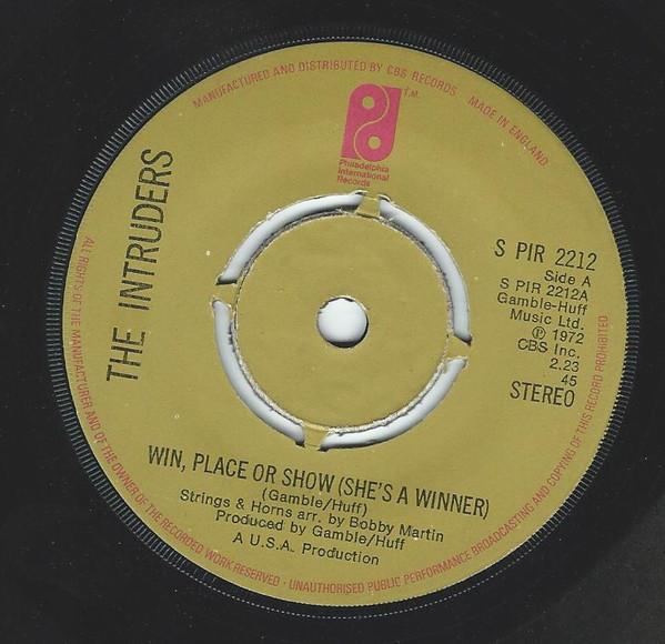 The Intruders - Win, Place Or Show (She's A Winner)