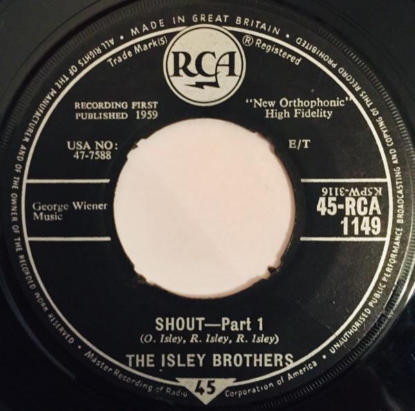 The Isley Brothers - Shout-Part 1/Part 2