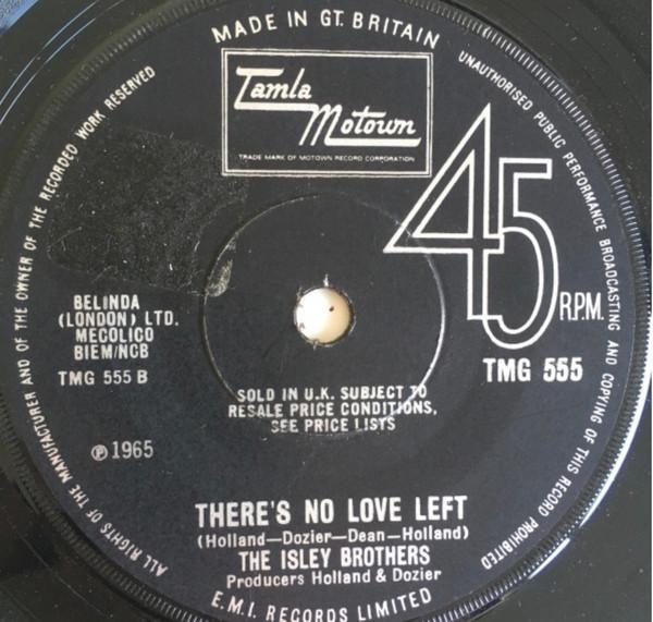 The Isley Brothers - This Old Heart Of Mine (Is Weak For You) / There's No Love Left