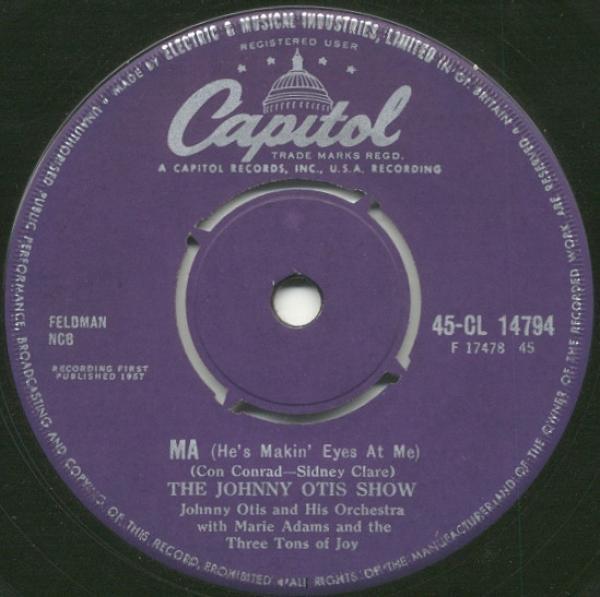 The Johnny Otis Show - Ma (He's Makin' Eyes At Me)