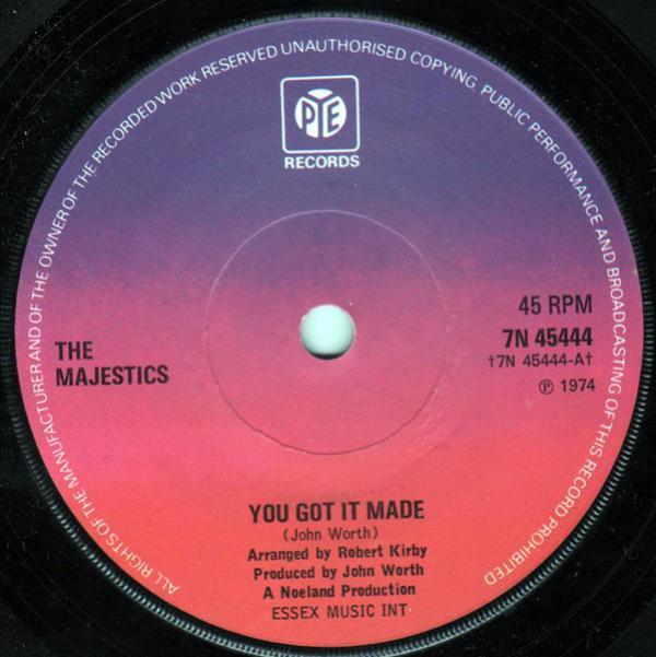 The Majestics  - You Got It Made