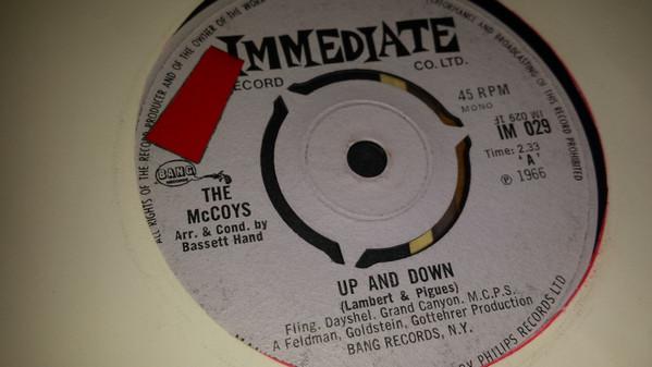 The McCoys - Up And Down / If You Tell A Lie
