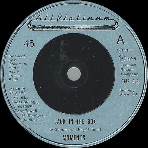 The Moments - Jack In The Box